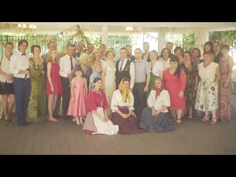 Счастливые моменты свадьбы в стиле рустик  (без фильтра)