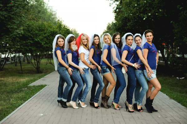 Фата для девичника