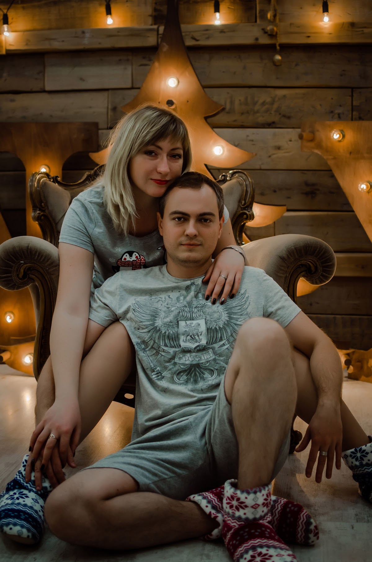 Новогодняя фото сессия для Инны и Константина