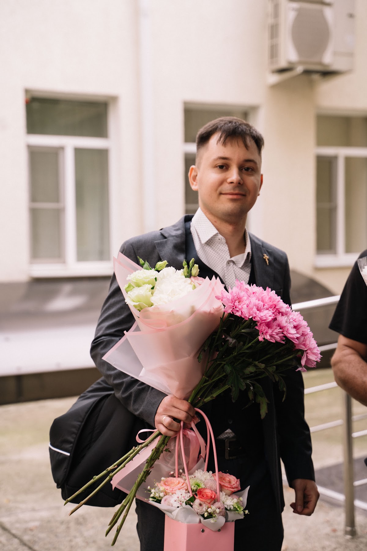 Фотосессия выписки малышки