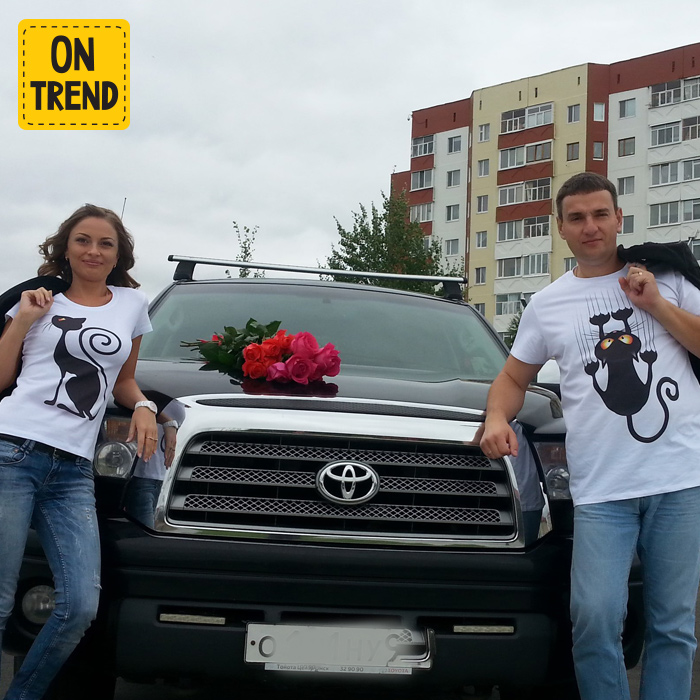 Свадебные футболки от компании «On-Trend»
