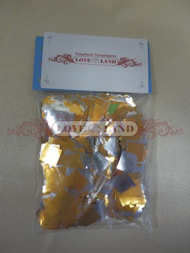 Конфетти свадебное.
