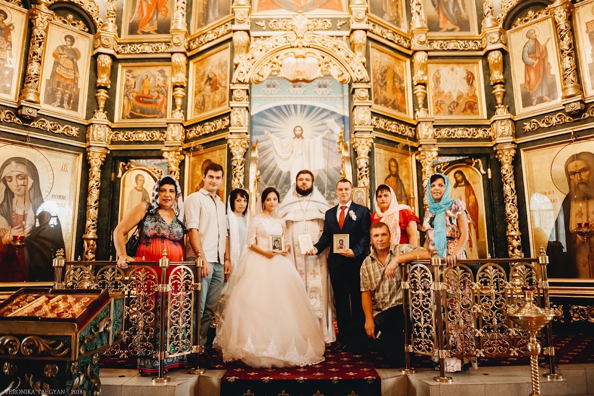 Венчание,Кристина и Дмитрий