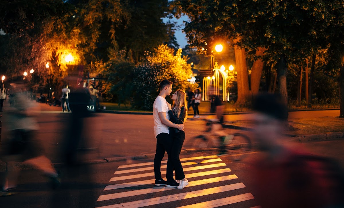 Lovestory Даша и Рома, парк Горького