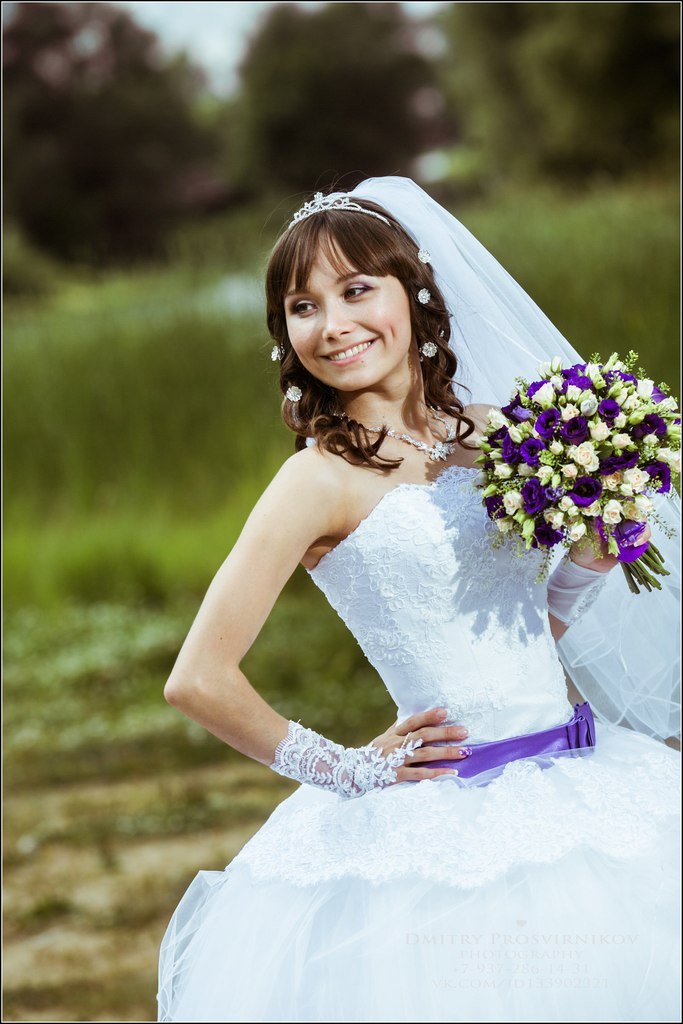 сиреневая гамма  свадьбы