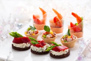 Доставка фуршетных закусок