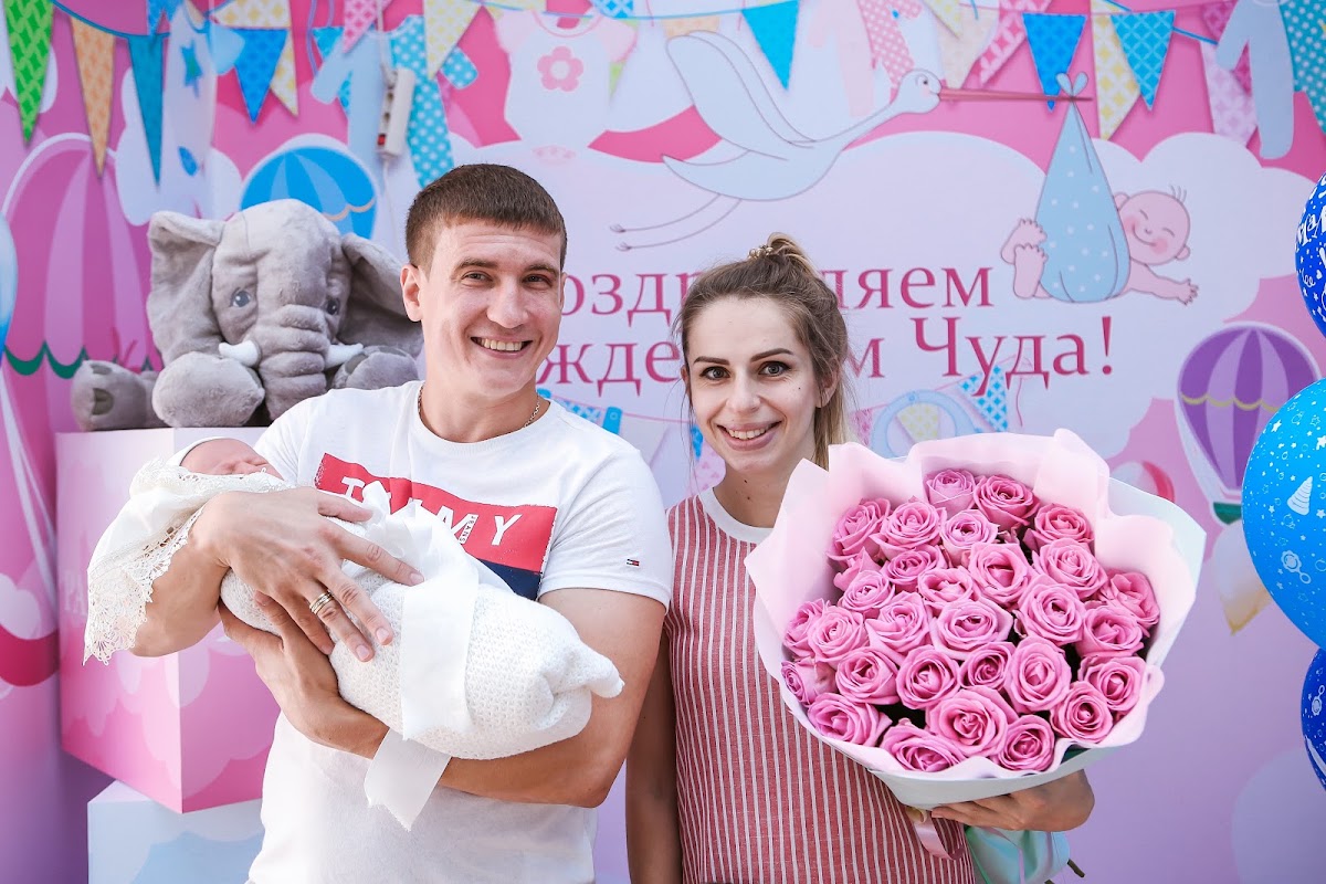Портфолио: Выписка из роддома