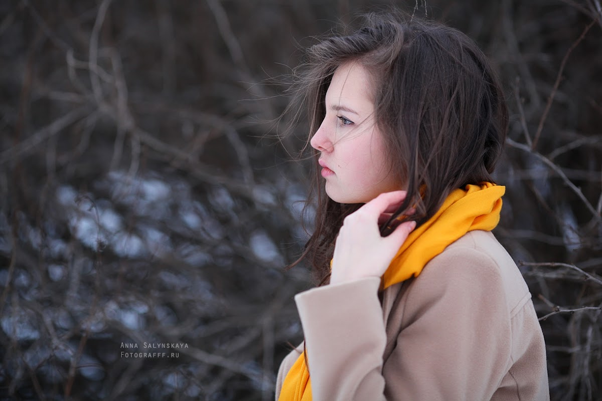 Polina. Winter.