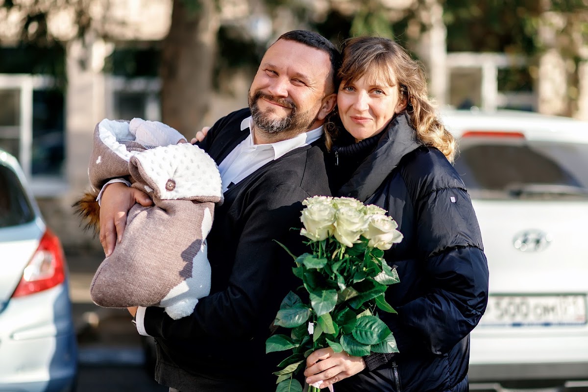 Портфолио: Выписка из роддома