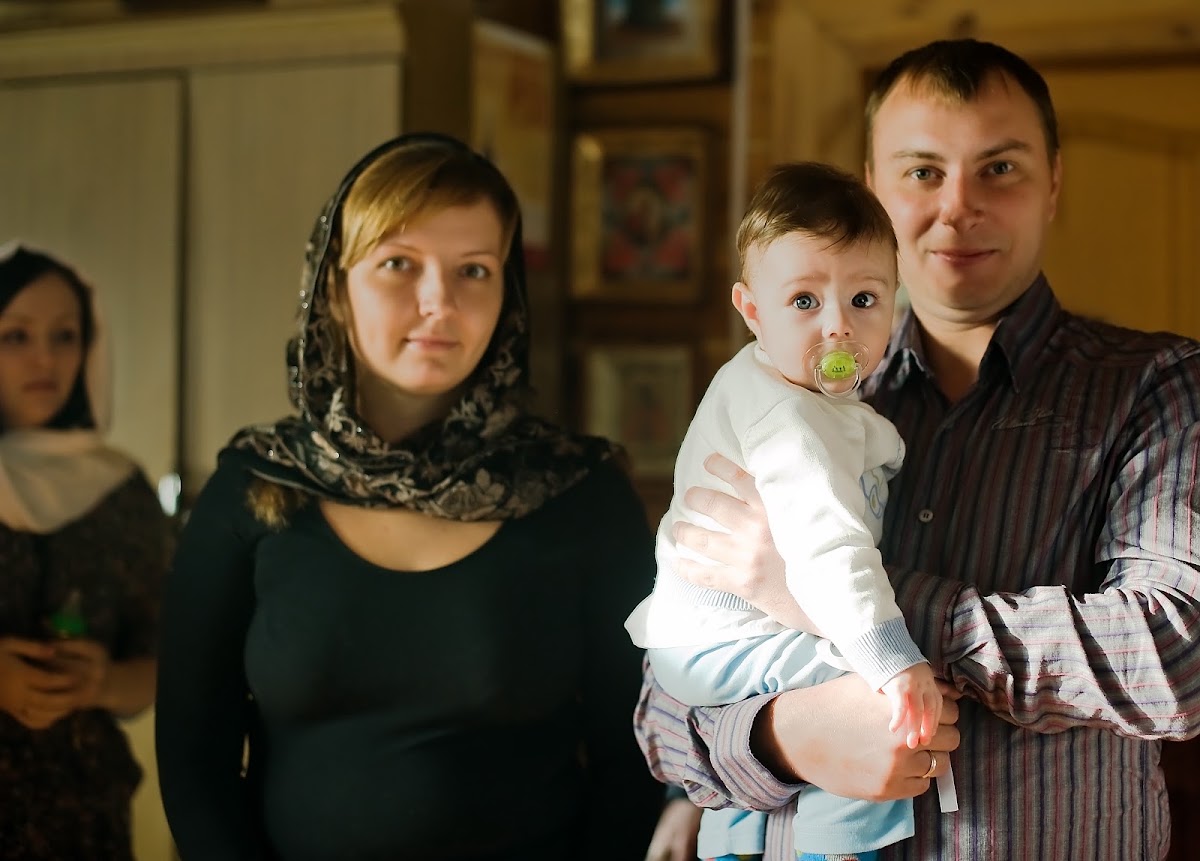 Крестины маленького Тёмы