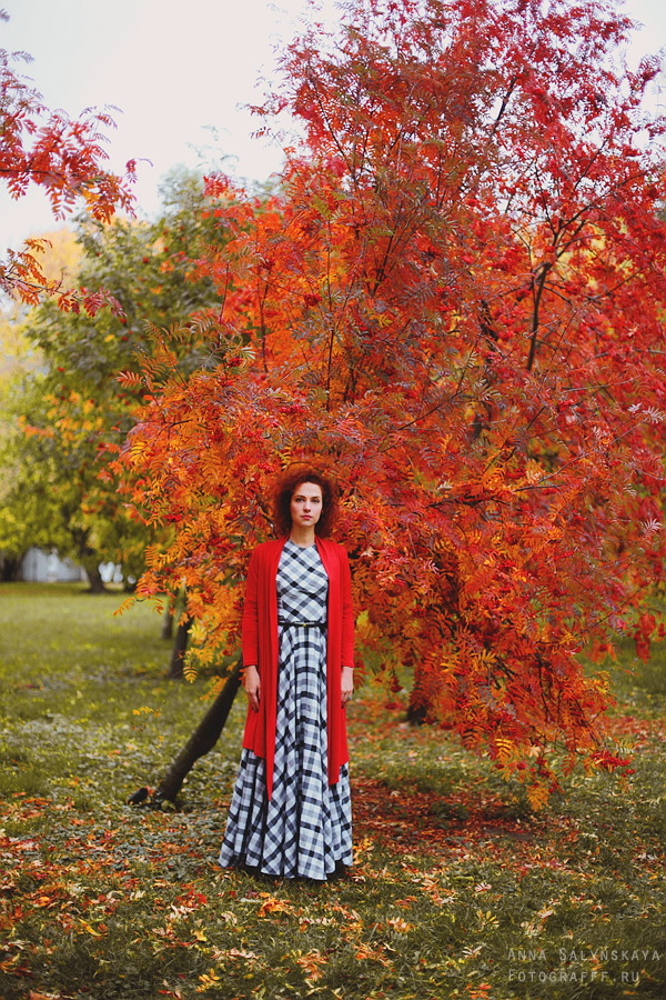 Осенняя фотосессия. Арина
