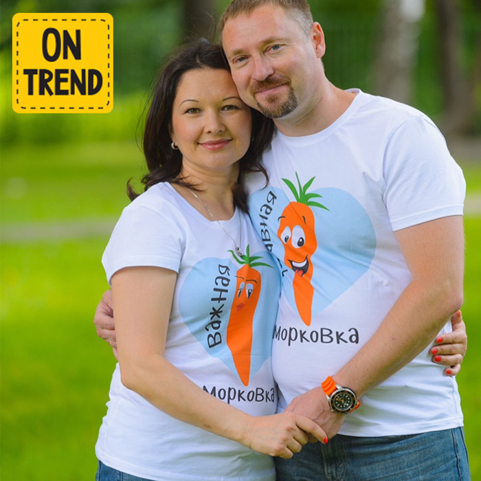 Свадебные футболки от компании «On-Trend»