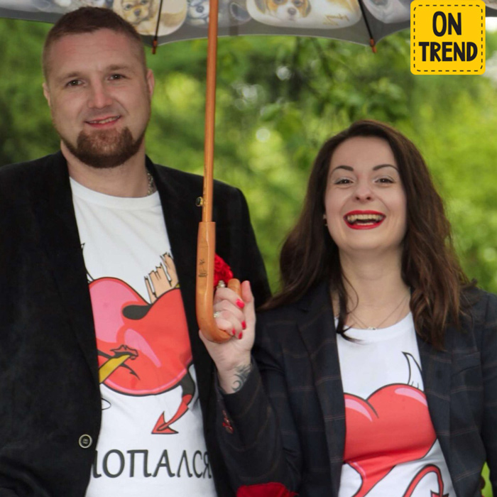 Свадебные футболки от компании «On-Trend»