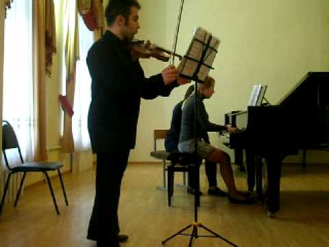 Госэкзамен в консерватории «Maurice Ravel — Sonata Posthume» «Морис Равель — Посмертная соната»