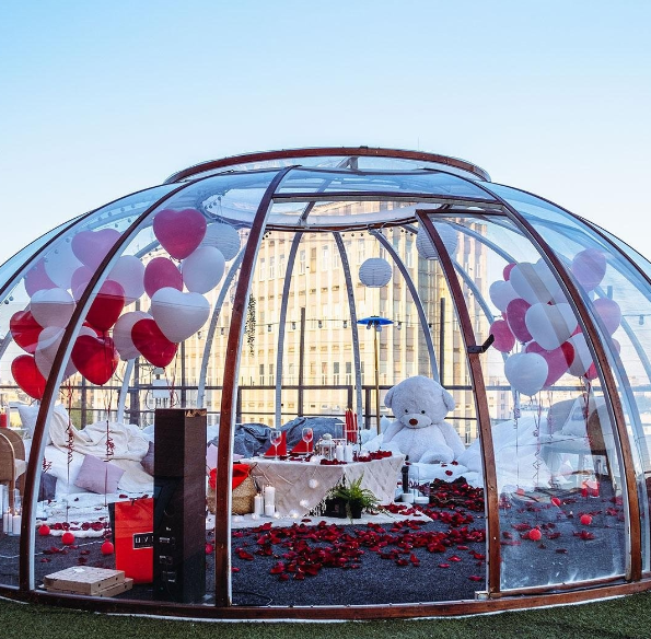 Купольные беседки RoofTop — День рождения