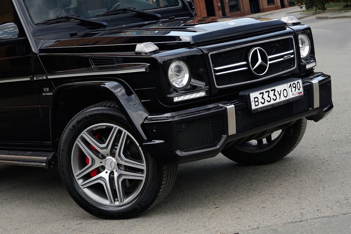 Мерседес G63 AMG гос.N:333 — кадр 4 из 25