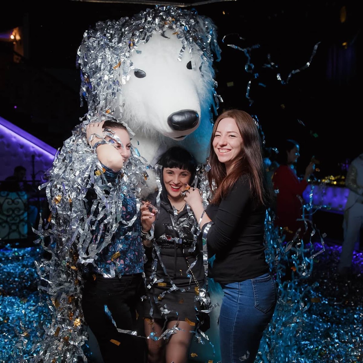 Фольга шоу "Silver party"
