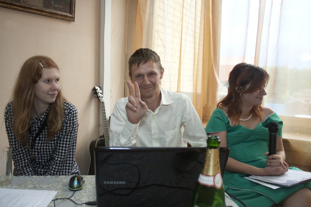 Таня и Коля. Лохматый 2011 год. Семенов.