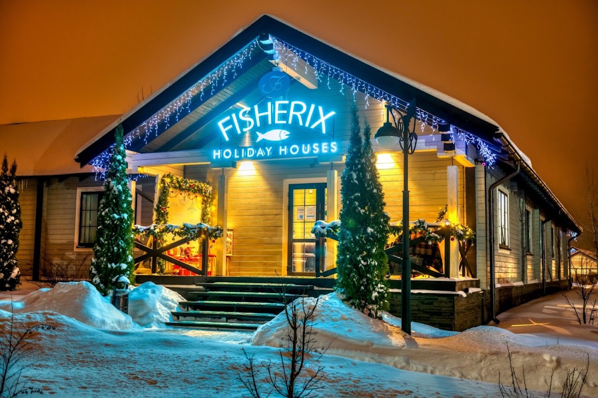 Территория загородного клуба Fisherix