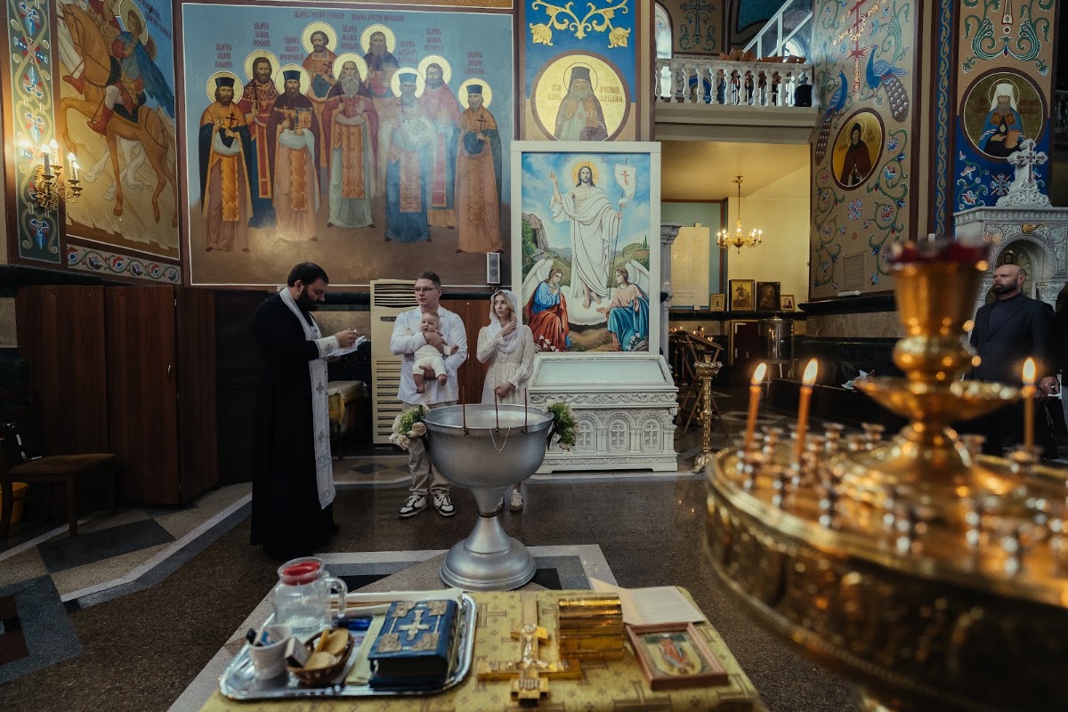 Таинство Крещения Максима