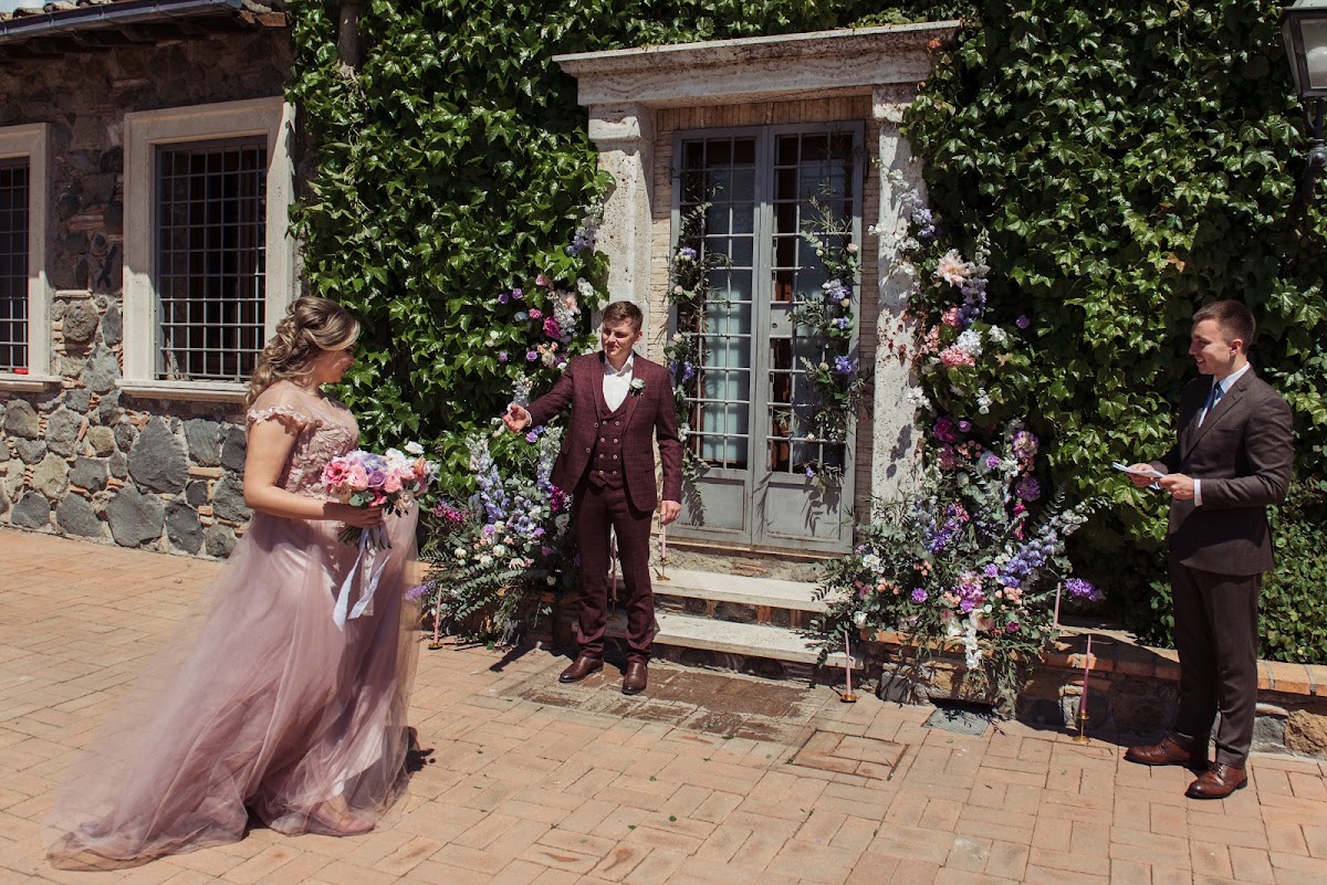 Italy. Wedding day