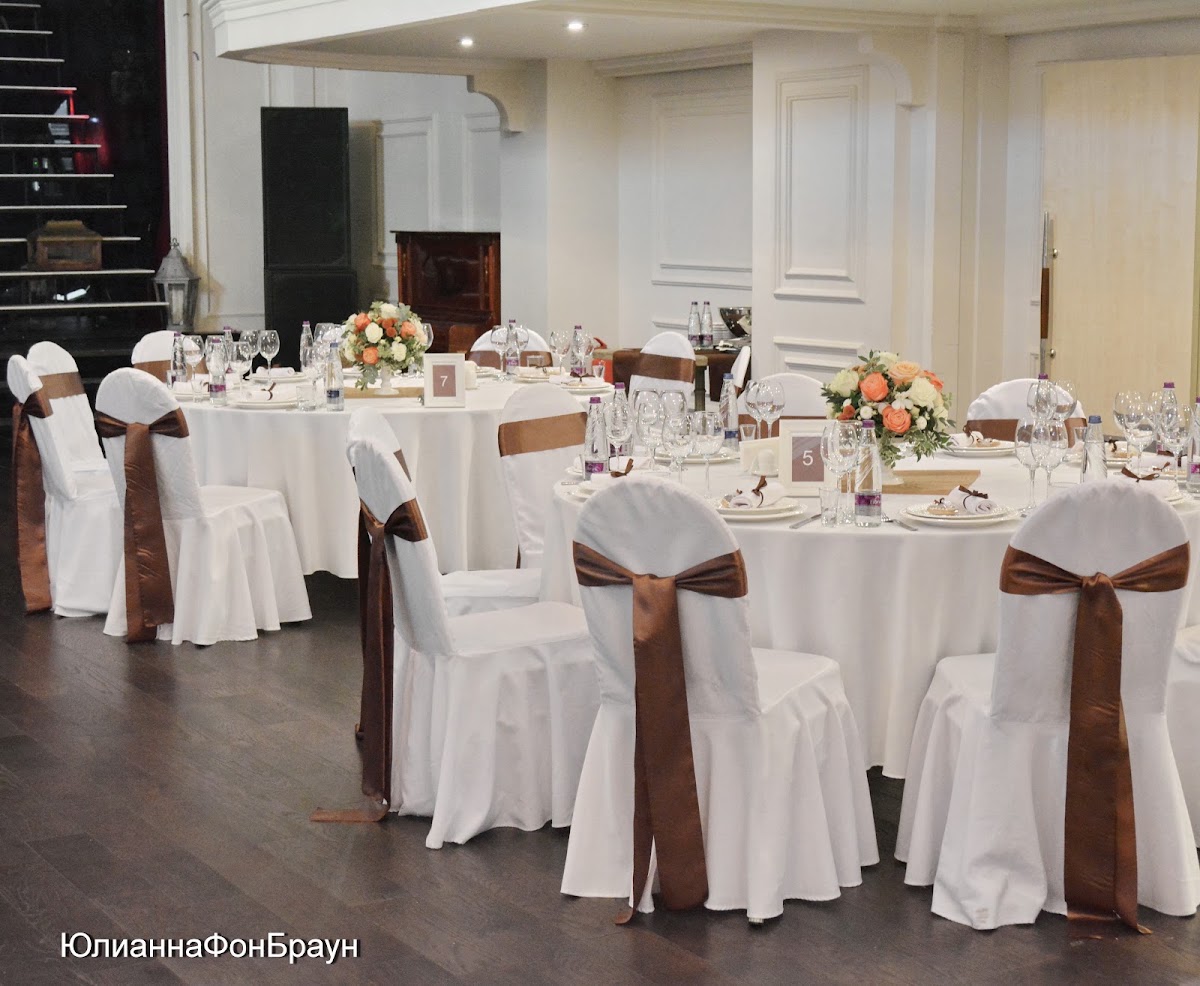 White Event Hall  свадьба с шоколадными нотками Паши и Анечки