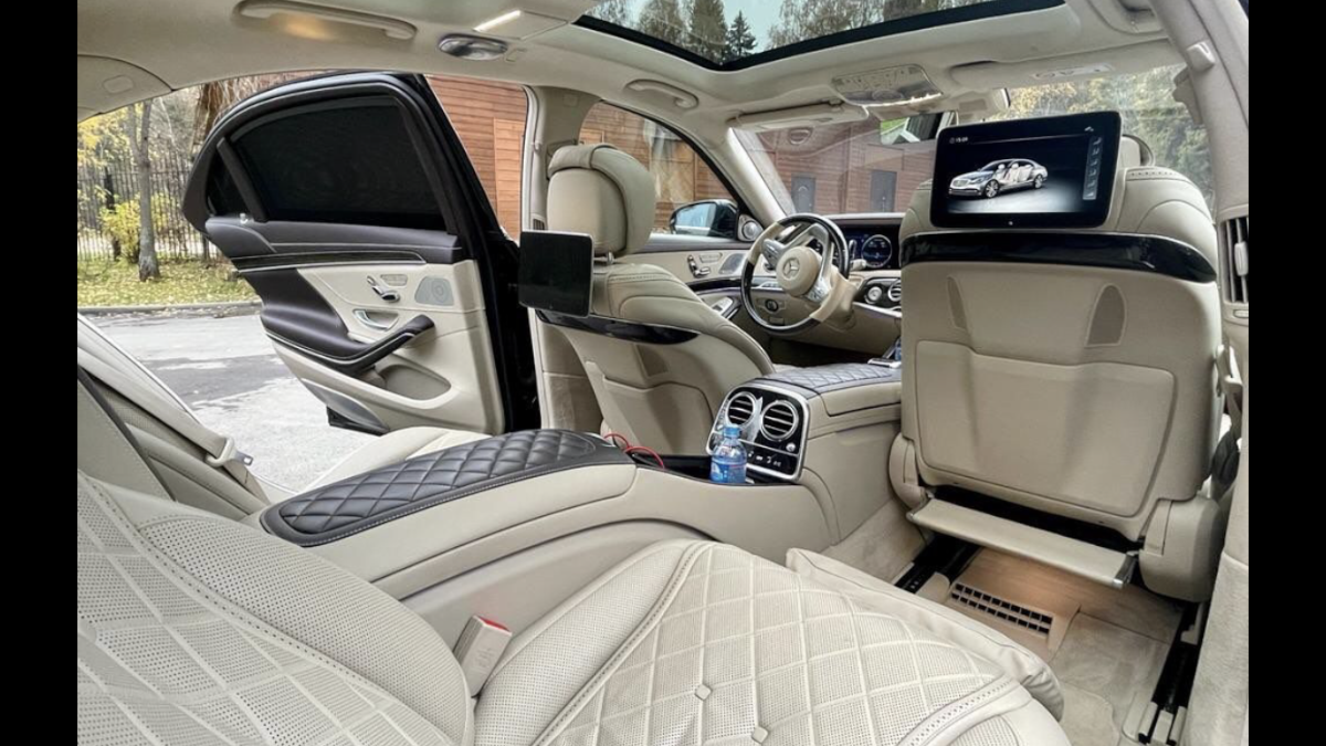 Mercedes-Benz S класс 222 рестайлинг черный — кадр 4 из 5
