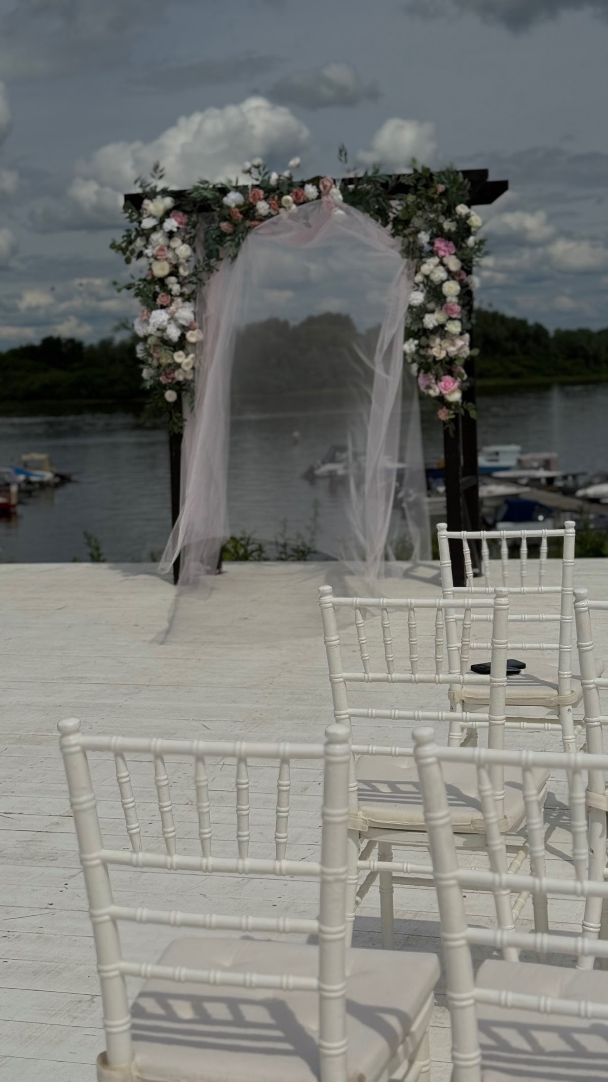 Портфолио: Оформление свадебной арки