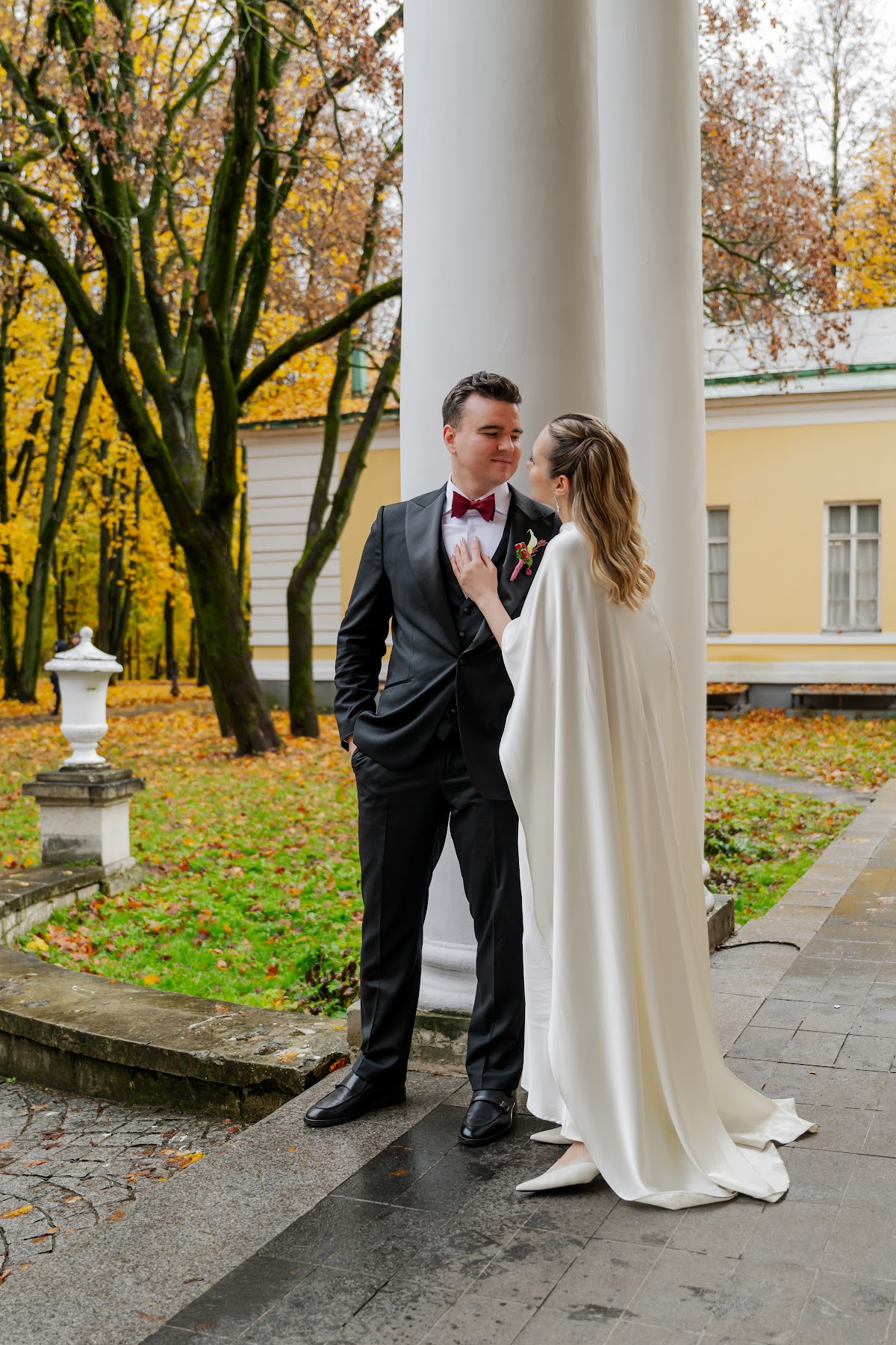 Осенняя свадьба в усадьбе