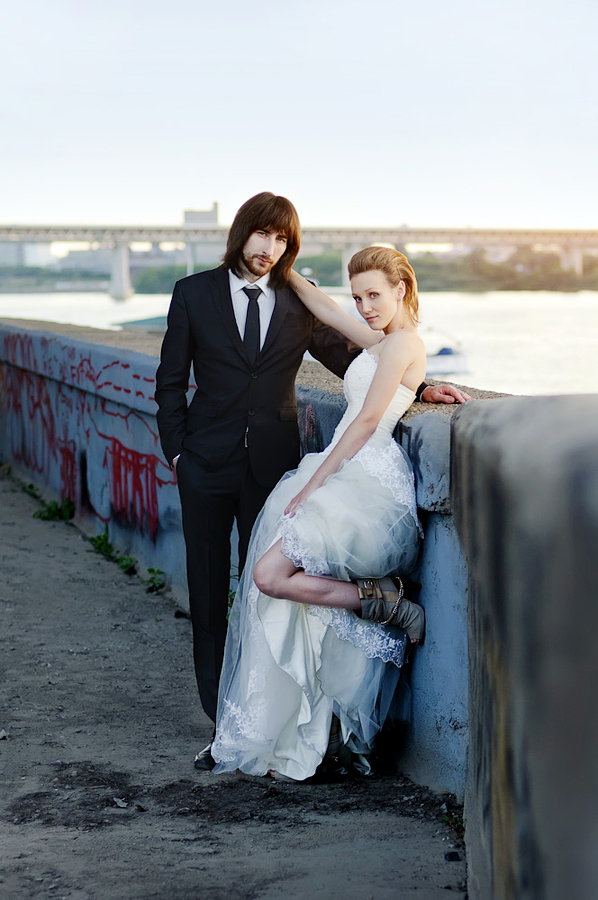 Александр и Анна. Trash the dress