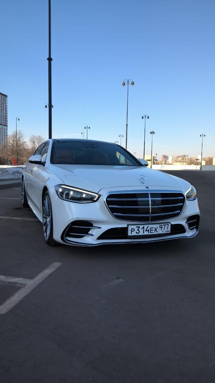 Mercedes-Benz S-class W223 White
