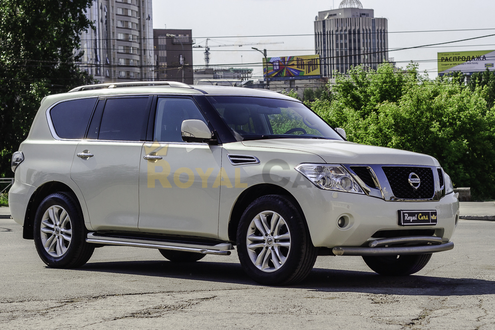 Nissan Patrol Белый