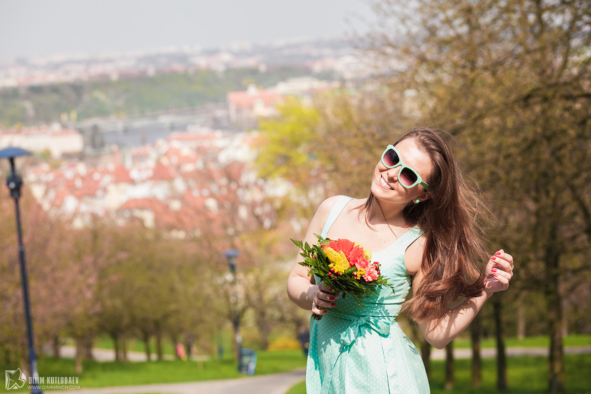 Марина… Прогулка в Праге…
