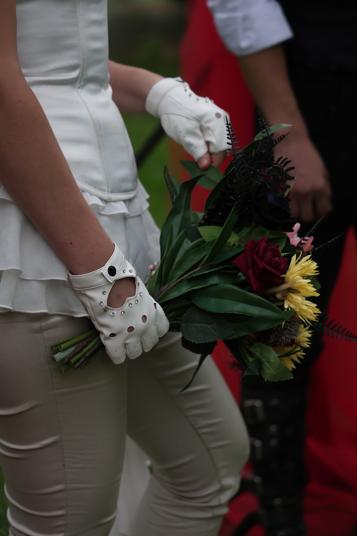 Punk wedding