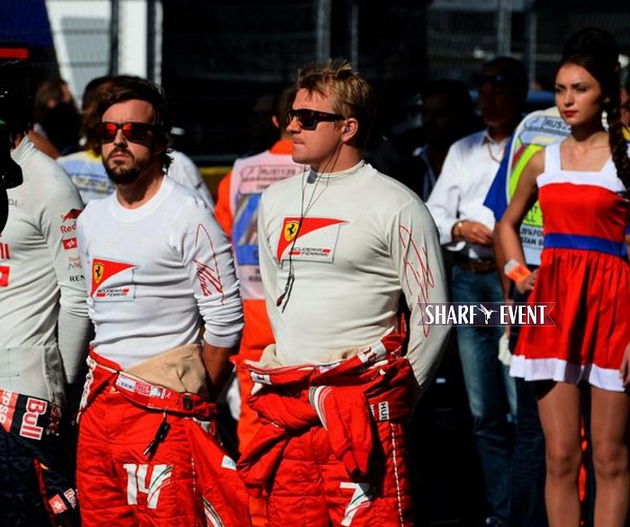 Наши модели официальные Grid Girls на Формула-1. Гран-При России. Сочи