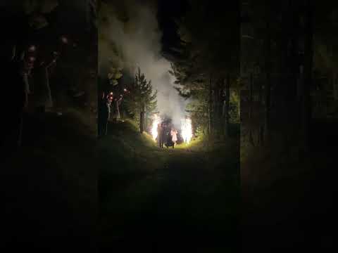 Видео фейерверк шоу