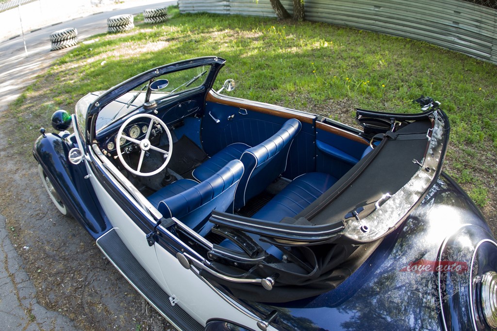 ретро BMW кабриолет