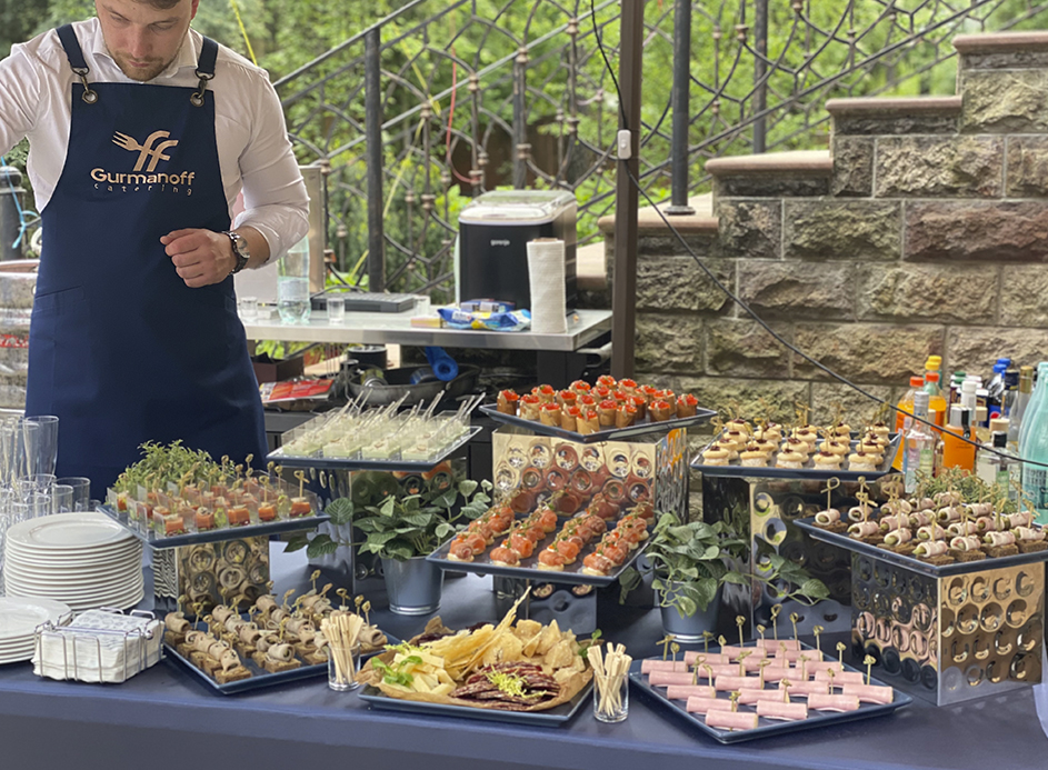 Фуршеты от Gurmanoff catering