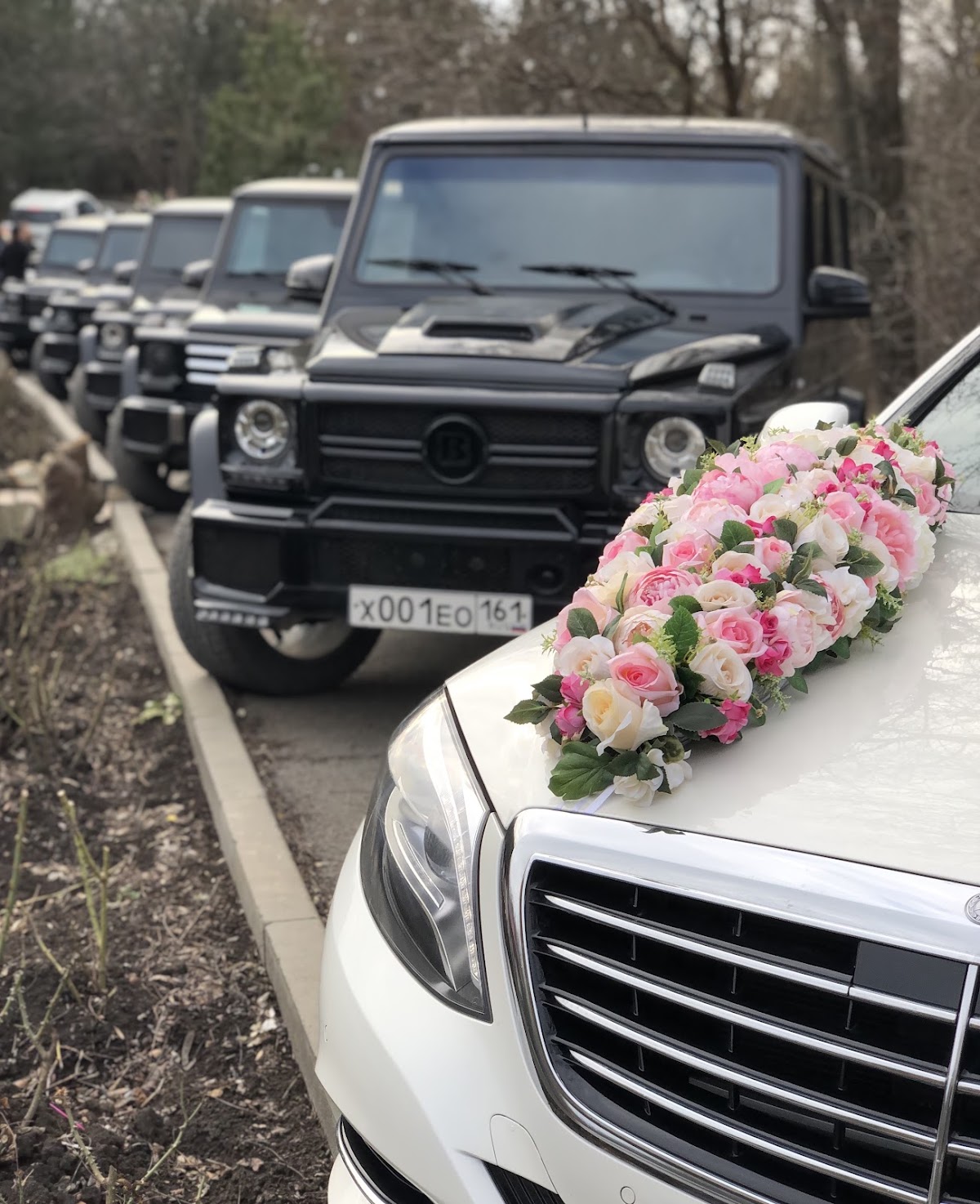 Кортеж Гелендвагенов