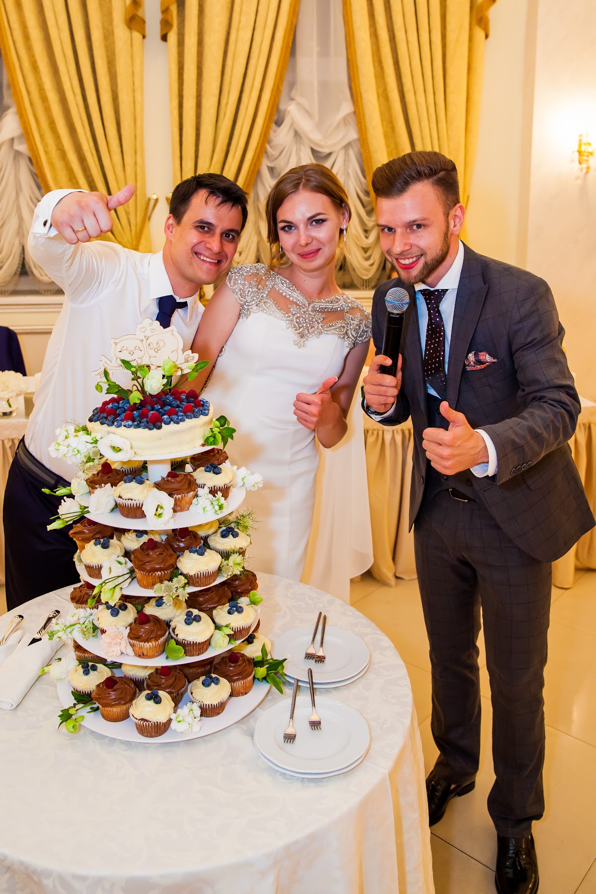 Свадьба в Усадьбе Кузьминки, Вова и Юля, 30 июля 2016