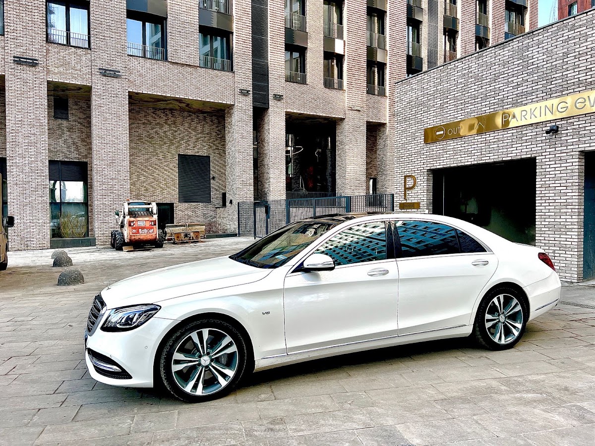 Мерседес S500 LONG (w222) рестайлинг  гос.N380 — кадр 5 из 12