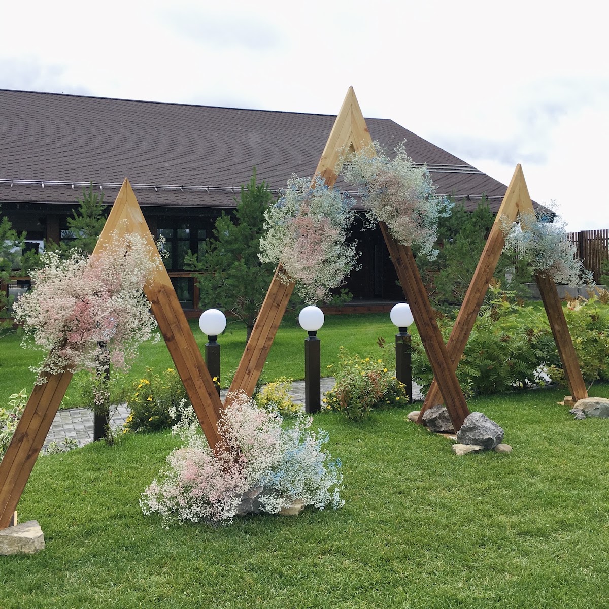 Портфолио: Оформление свадебного зала