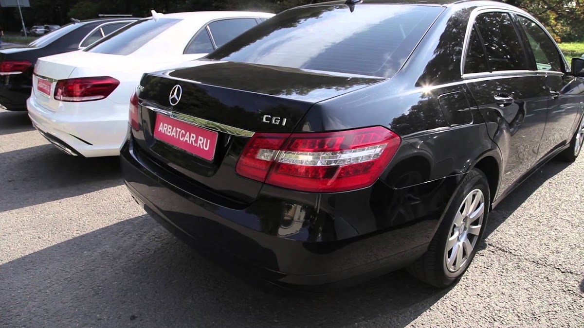 Merсedes E200 рестайлинг, белый с бежевым салоном