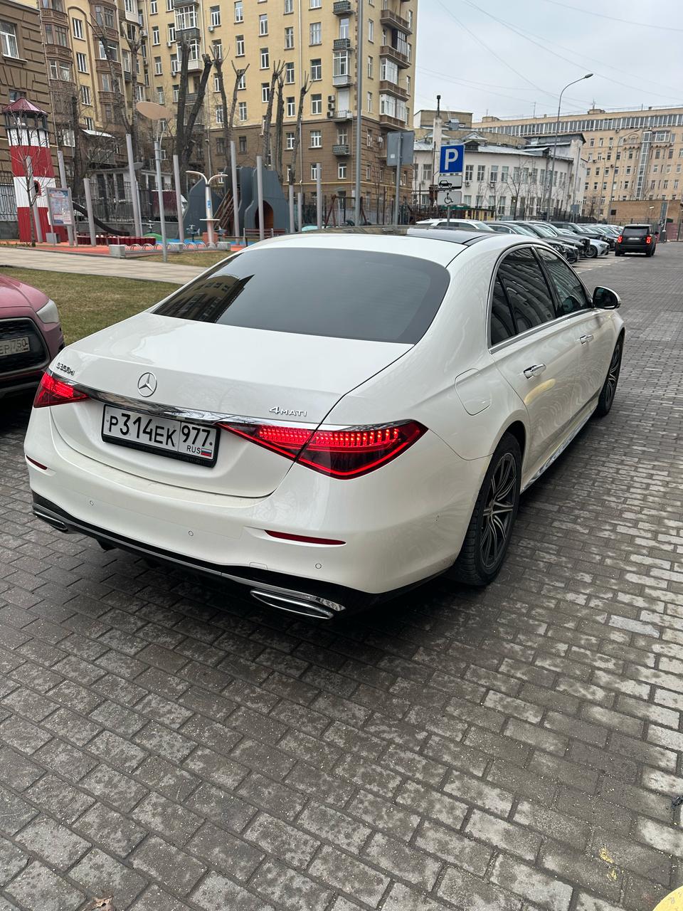 Мерседес w223 LONG гос.N 314
