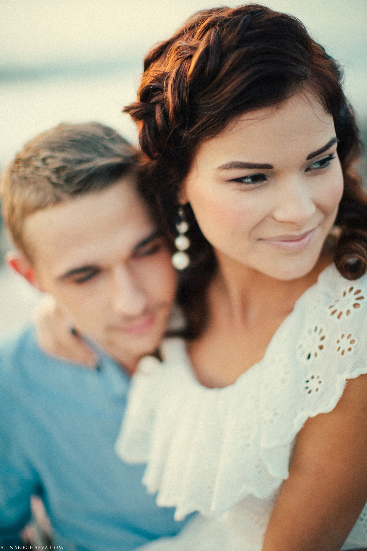 Love story. Фотосессия на берегу моря…
