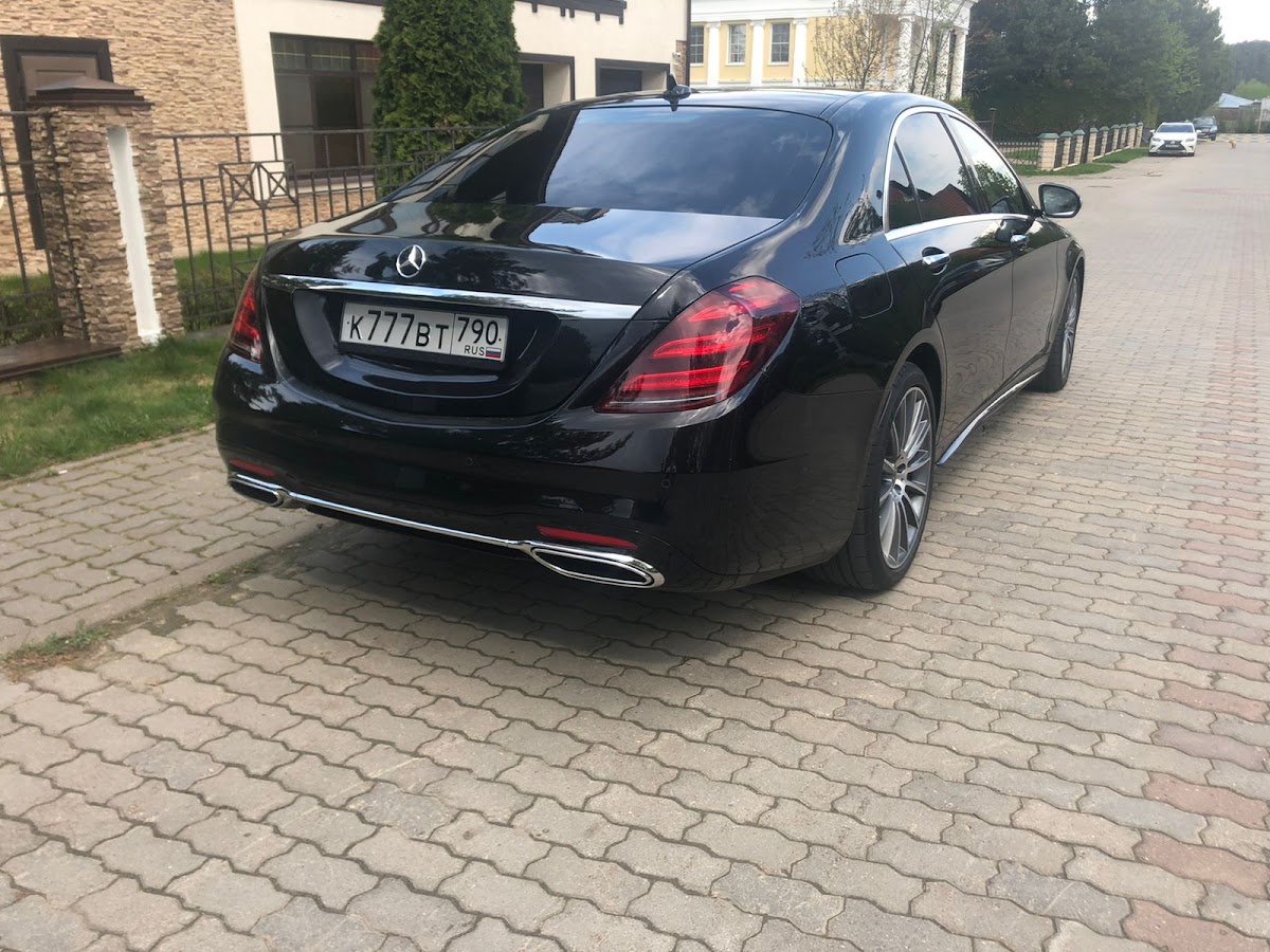 Мерседес S500 AMG рестайлинг гос.N777 — кадр 5 из 7